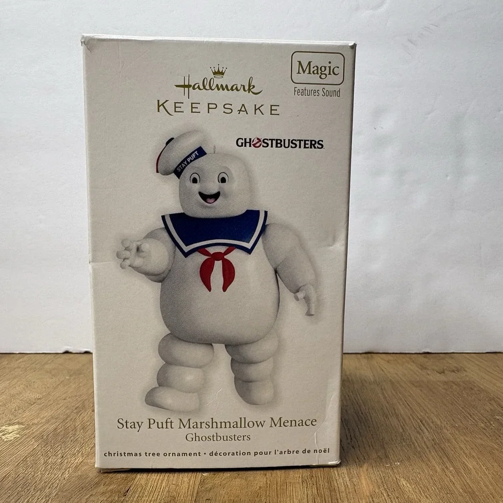 2012‎ Hallmark Stay Puft Marshmallow Menace Ghostbusters Keepsake Ornament Magic